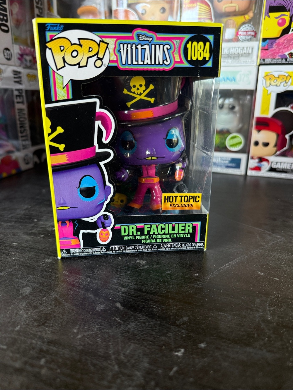 Funko Pop! Disney Villains Dr. Facilier - Purple, Black & Pink 1084
